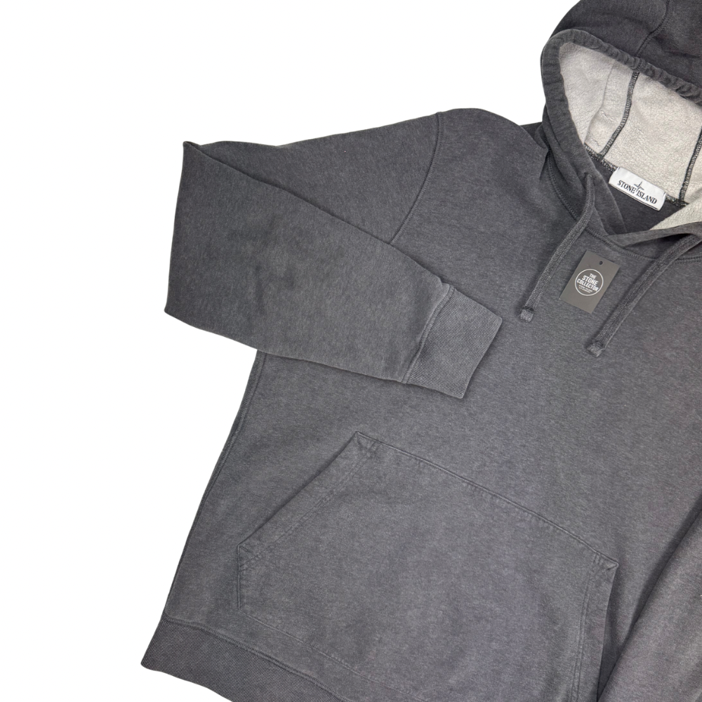 Sudadera con capucha Stone Island gris - talla XL