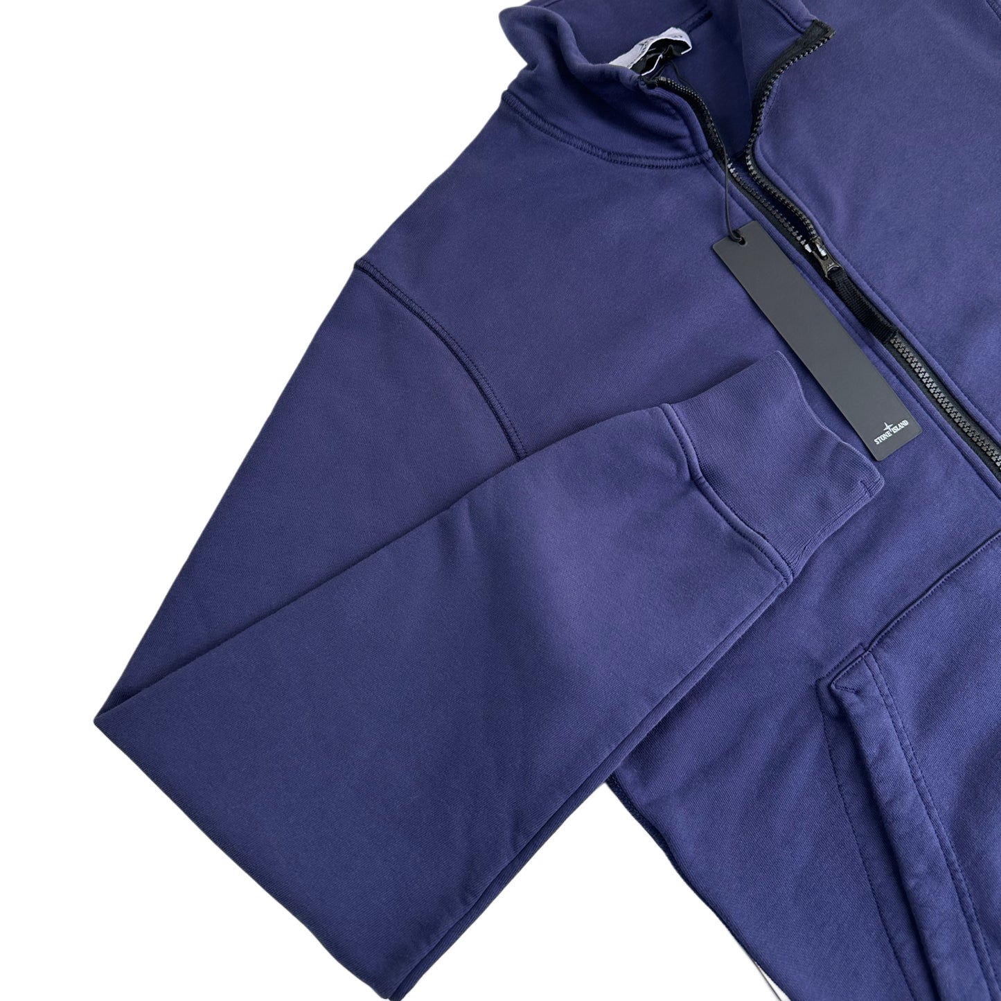 SUDADERA CON CREMALLERA STONE ISLAND - talla M