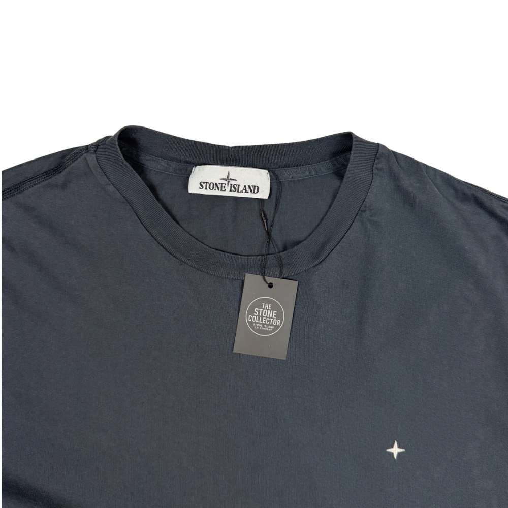 Camiseta Stone Island azul manga corta - talla XL