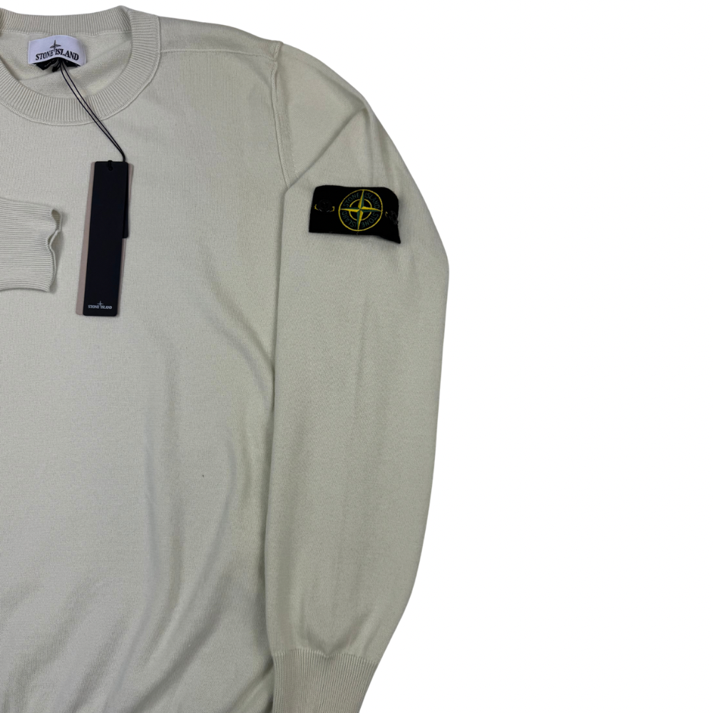 Jersey Stone Island cuello redondo lima claro - talla XL/2XL