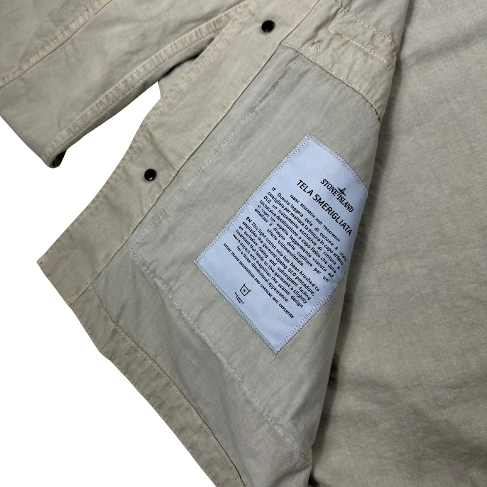 CHAQUETA STONE ISLAND TELA SMERIGLIATA - talla S