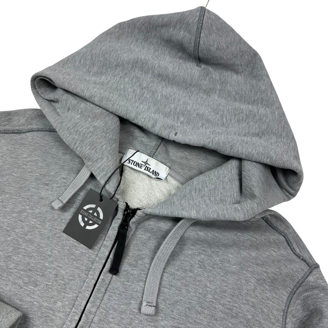 SUDADERA CON CREMALLERA Y CAPUCHA STONE ISLAND - talla XL