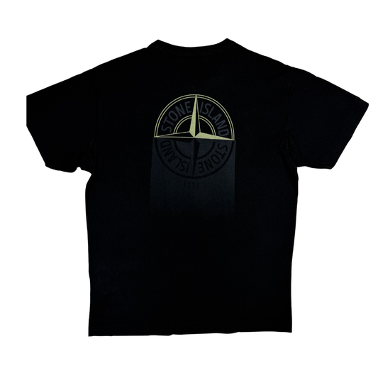 Camiseta Stone Island negra manga corta - talla XL