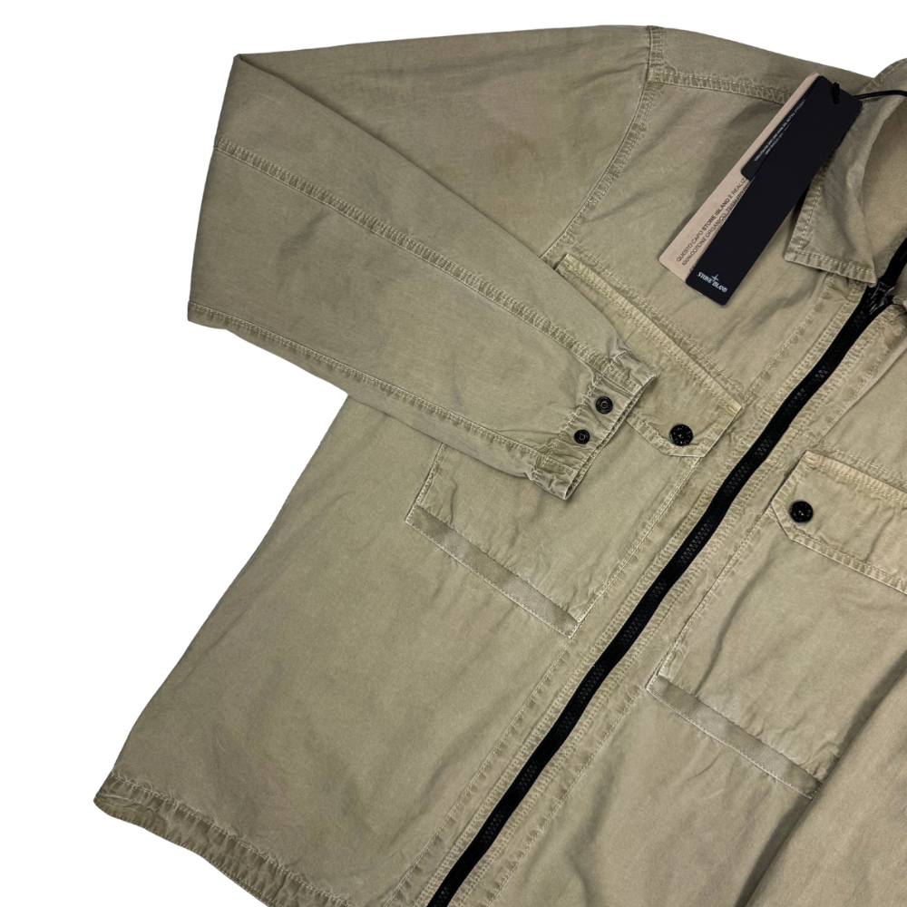 Sobrecamisa Stone Island Beige - talla M