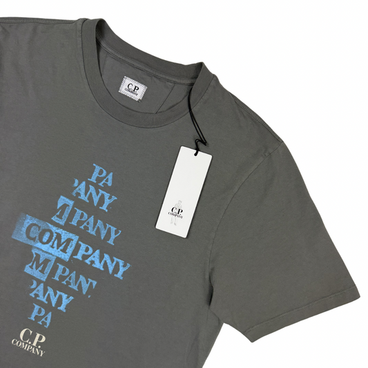 Camiseta C.P. Company gris manga corta - talla S