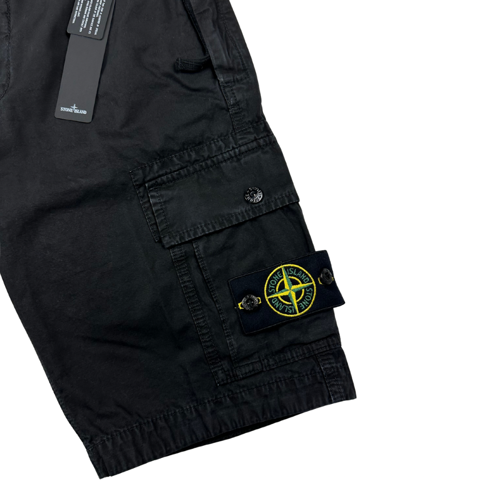 PANTALÓN CARGO CORTO SLIM STONE ISLAND - talla W/28