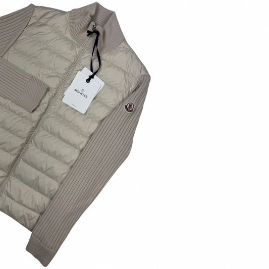 Cardigan Moncler Tricot beige - talla M