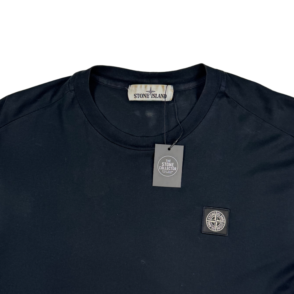 Camiseta Stone Island Negro manga corta - talla M