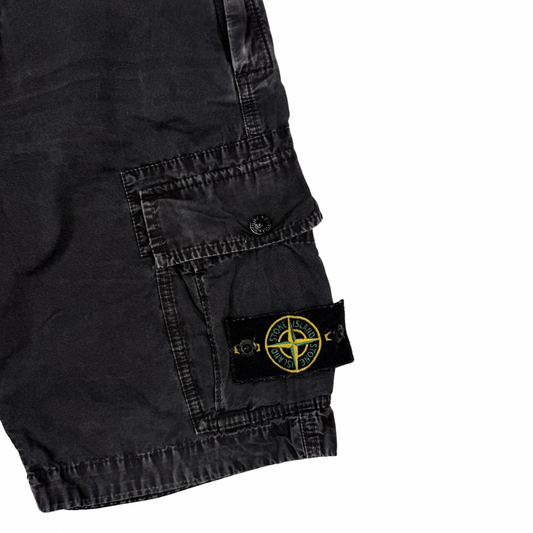 Pantalón Cargo Corto Stone Island Type SL negro - talla W/28