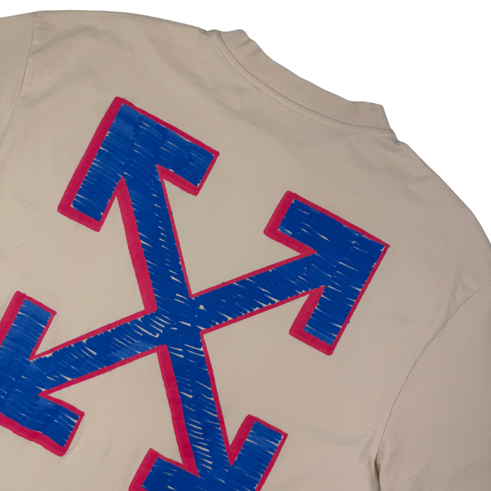 CAMISETA MANGA CORTA OFF WHITE - tallas L 2XL 3XL