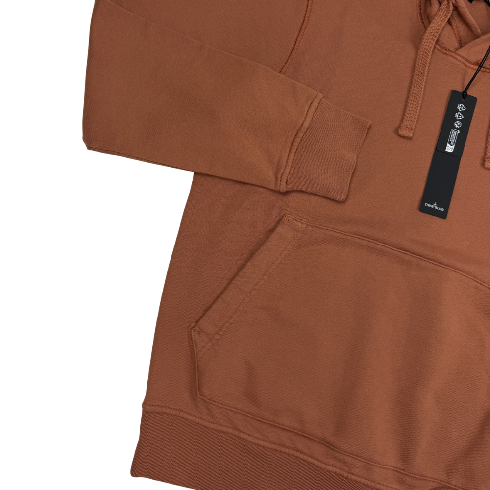 Sudadera Con Capucha Stone Island terracota - talla M