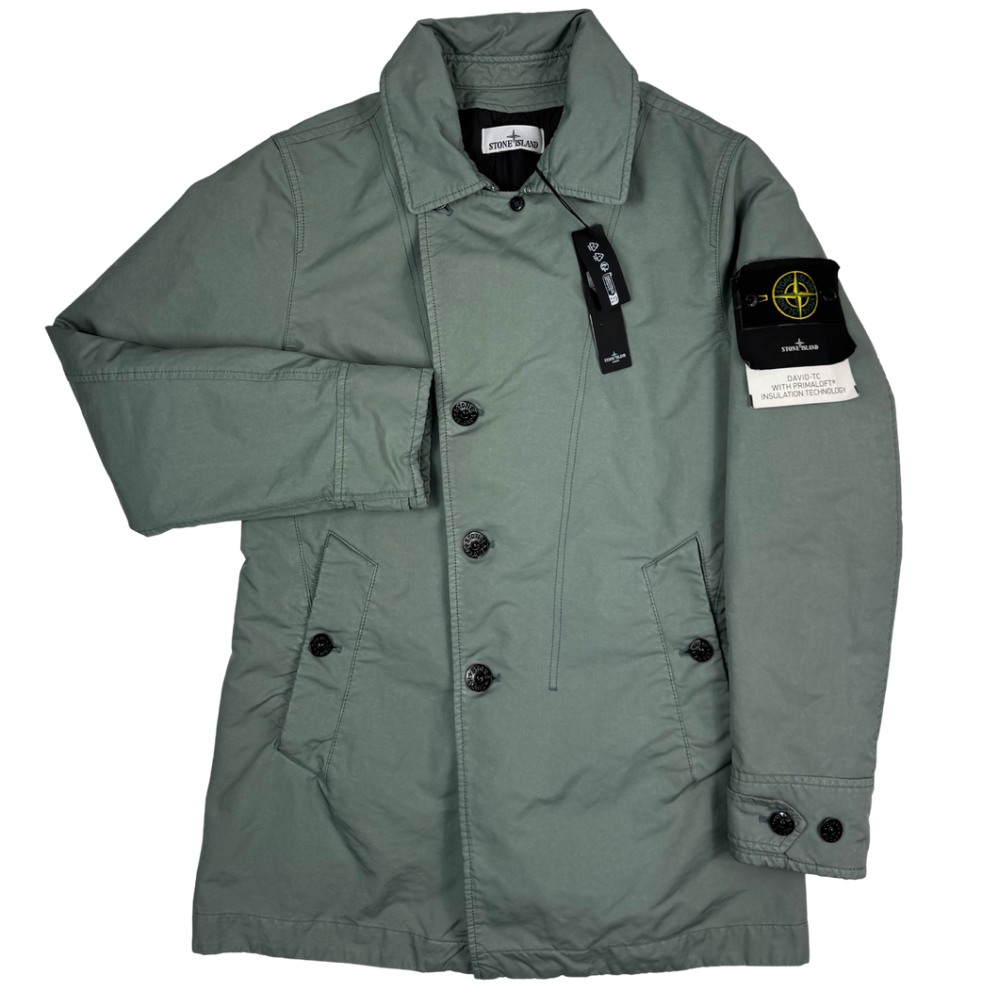 Chaqueta Stone Island David-TC With Primaloft Insulation Technology Verde - talla S