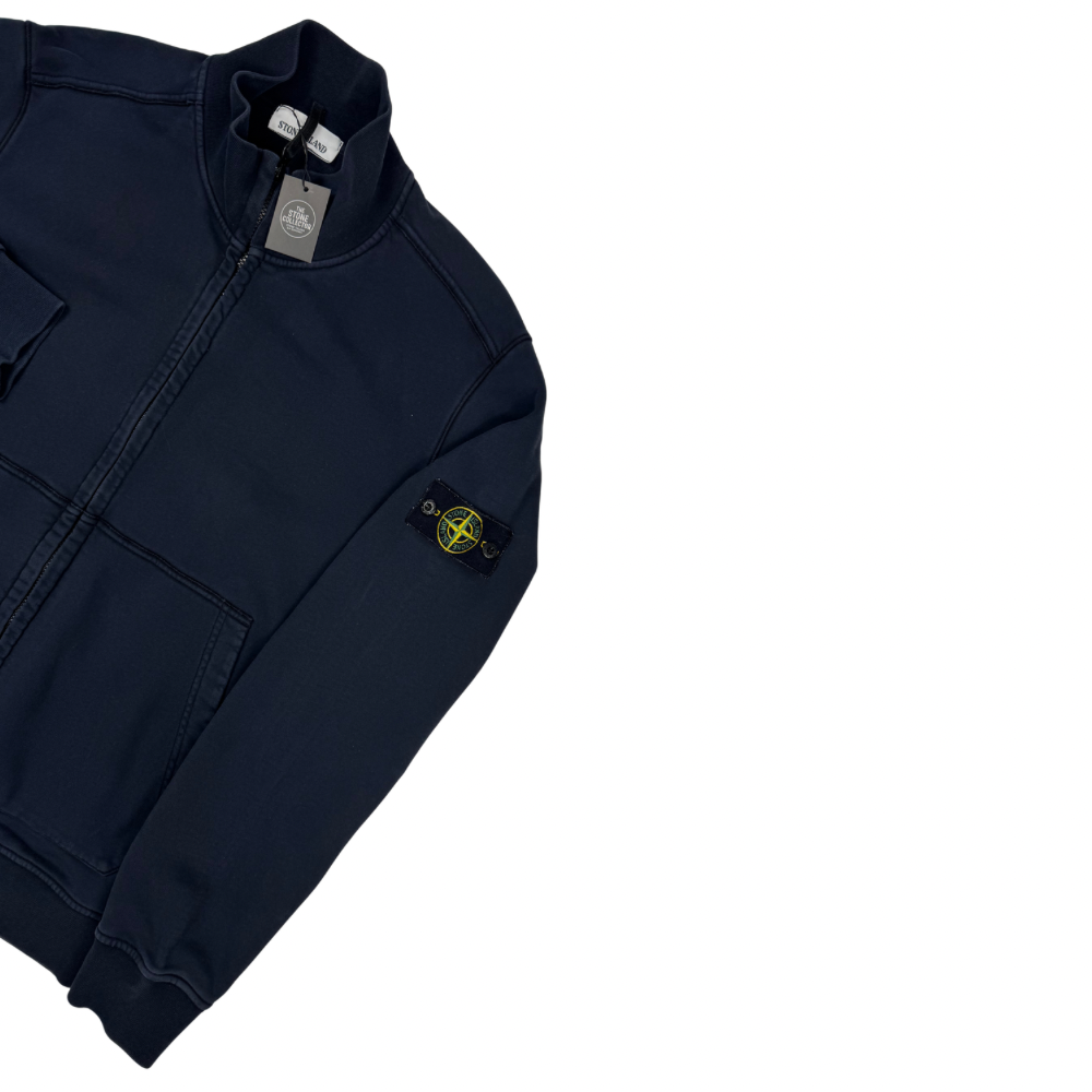 Sudadera con cremallera Stone Island Azul marino - talla 2XL