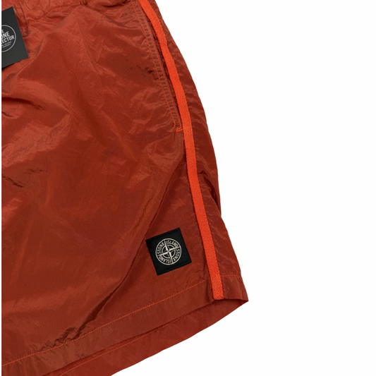 Bañador Nylon Metal Stone Island rojo - talla 2XL