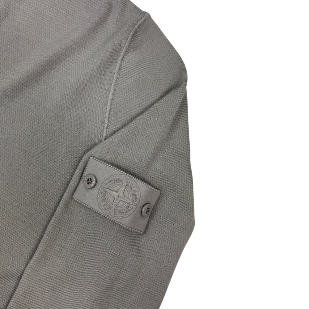 Jersey Stone Island Ghost cuello redondo gris - talla XL