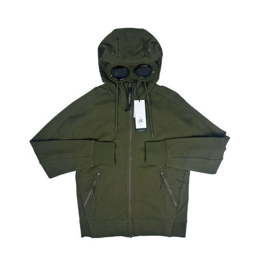 SUDADERA CON CREMALLERA GOGGLE C.P COMPANY - talla S