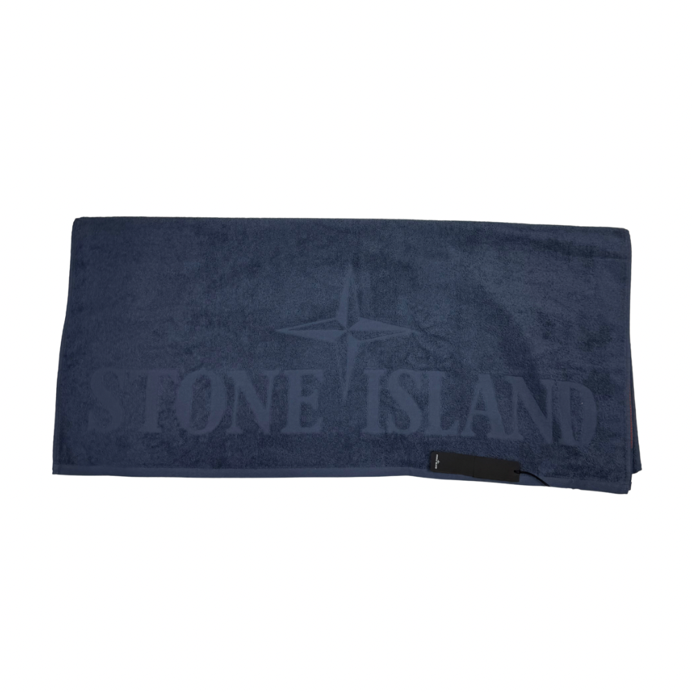 Toalla Stone Island azul marino - talla UNI