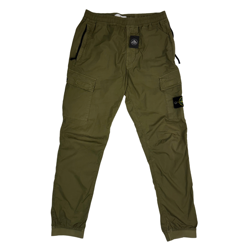 Pantalón Cargo Stone Island Type Re-T verde - talla W/31