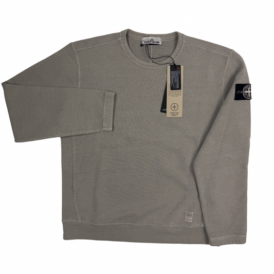 Sudadera Cuello Redondo Stone Island Closed Loop Project Gris - talla S