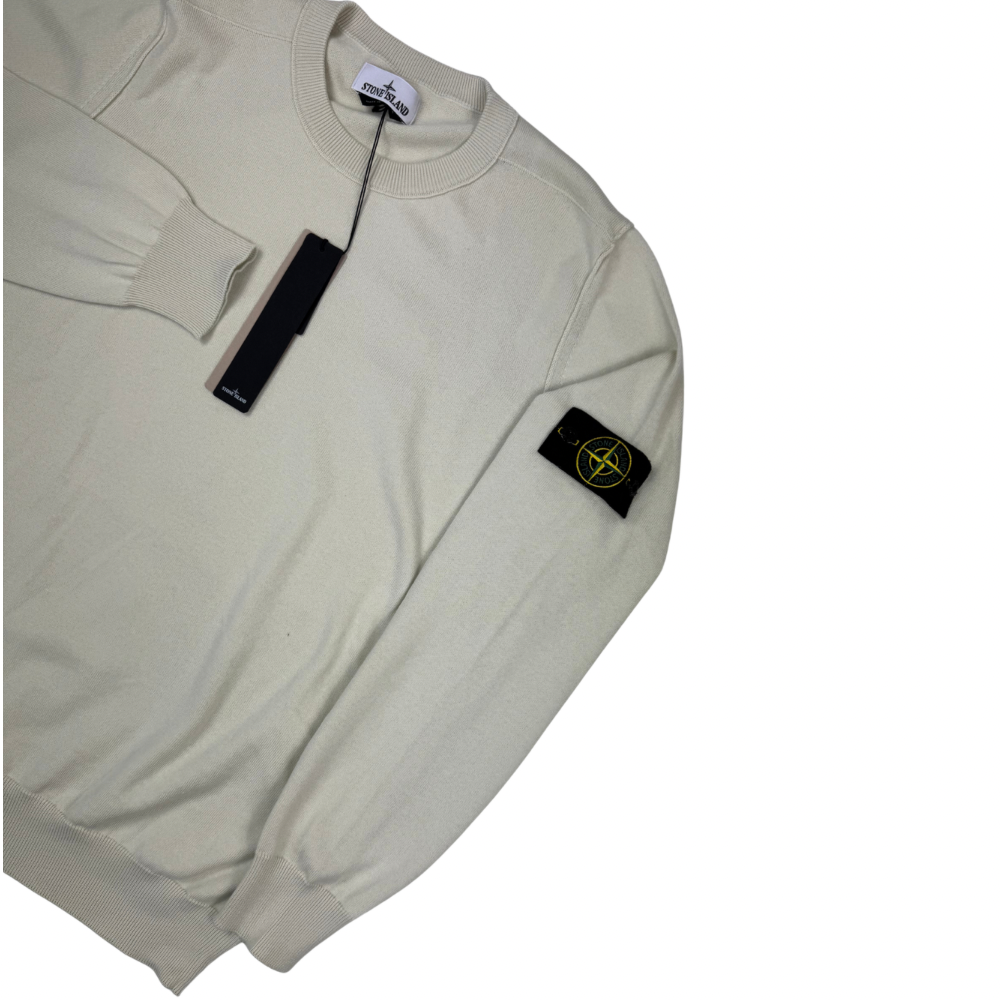 Jersey Stone Island cuello redondo lima claro - talla XL/2XL