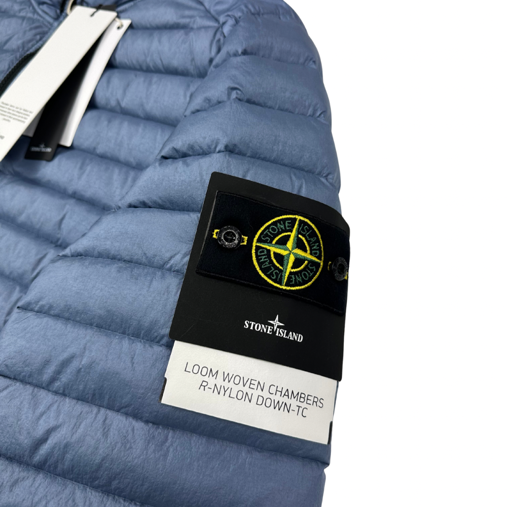 CHAQUETA PLUMAS LOOM WOVEN CHAMBERS R-NYLON DOWN - TC STONE ISLAND - talla L / XL / XXL