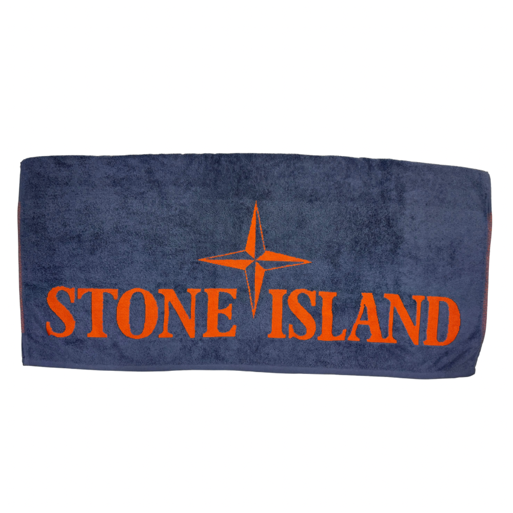 Toalla Stone Island azul marino - talla UNI