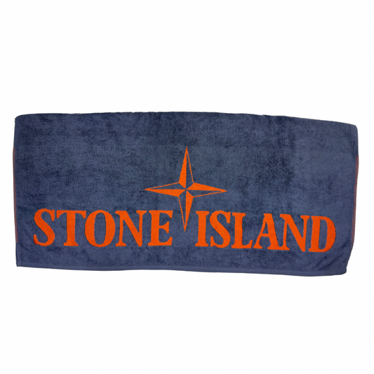 Toalla Stone Island azul marino - talla UNI