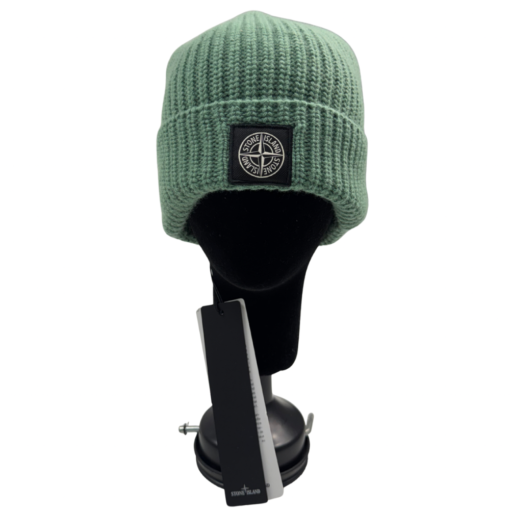 Gorro de lana Stone Island Verde menta - talla UNI