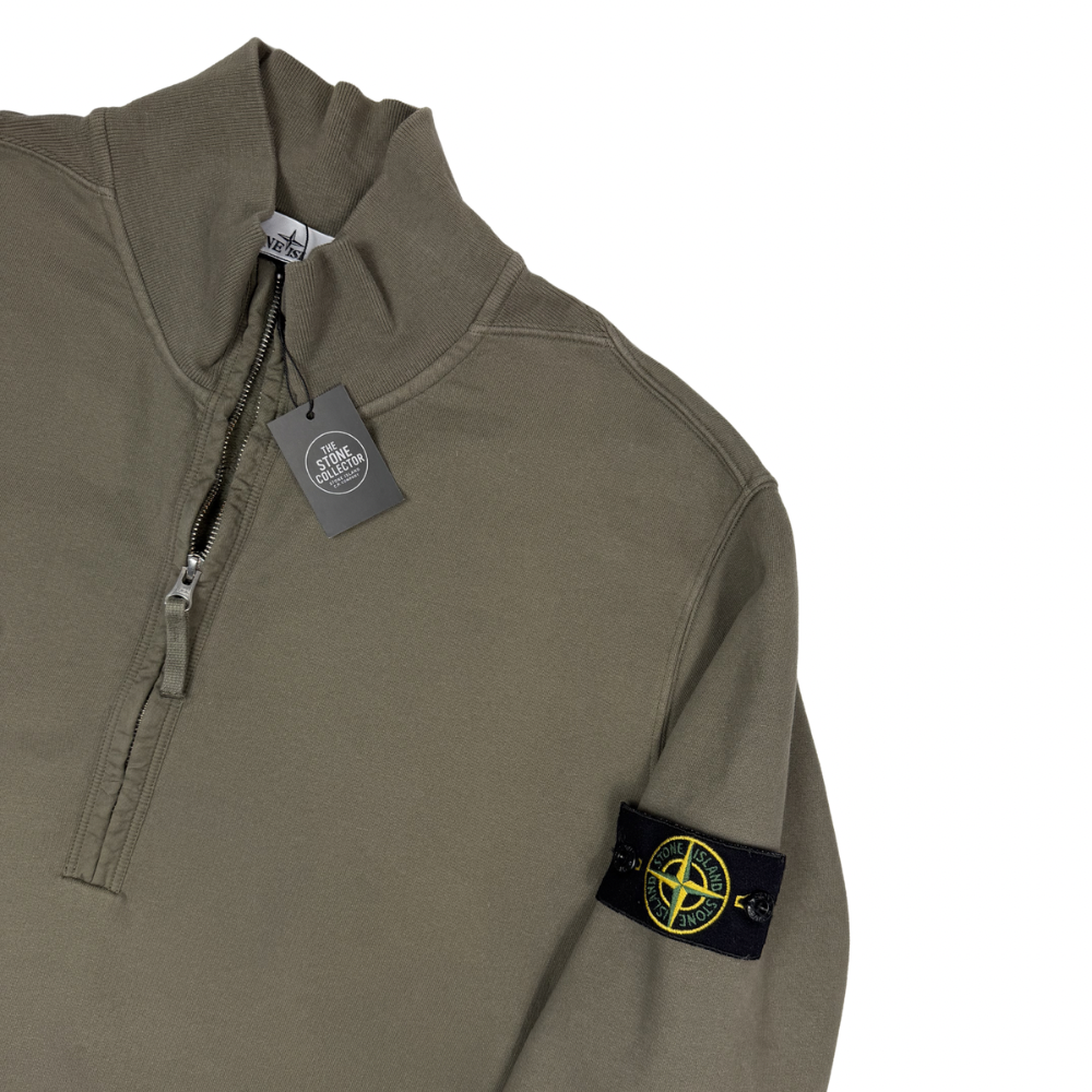 SUDADERA HALF - ZIP STONE ISLAND  - talla XXL