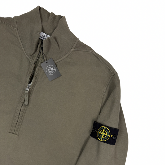 SUDADERA HALF - ZIP STONE ISLAND  - talla XXL