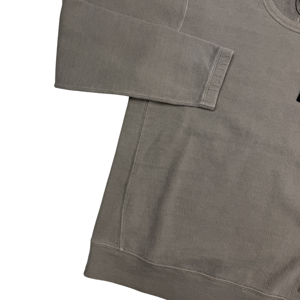 Sudadera Cuello Redondo Stone Island Closed Loop Project Gris - talla S