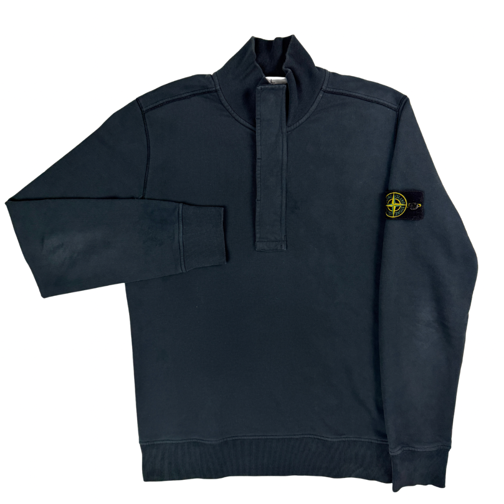 SUDADERA HALF ZIP STONE ISLAND - talla M