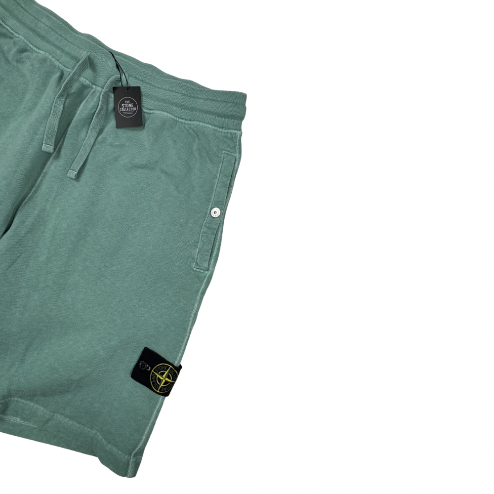 Pantalón Corto Jogger Stone Island verde menta - talla XL