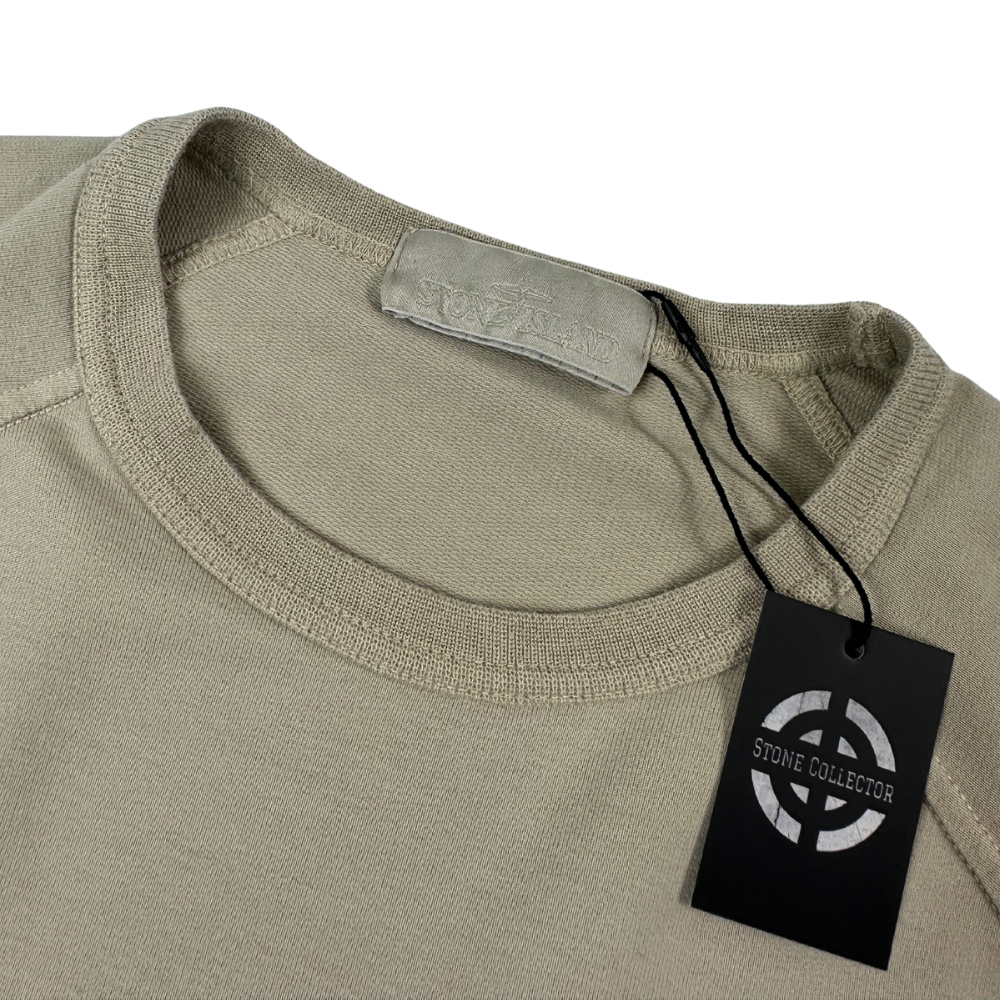 SUDADERA CUELLO REDONDO GHOST STONE ISLAND - talla S