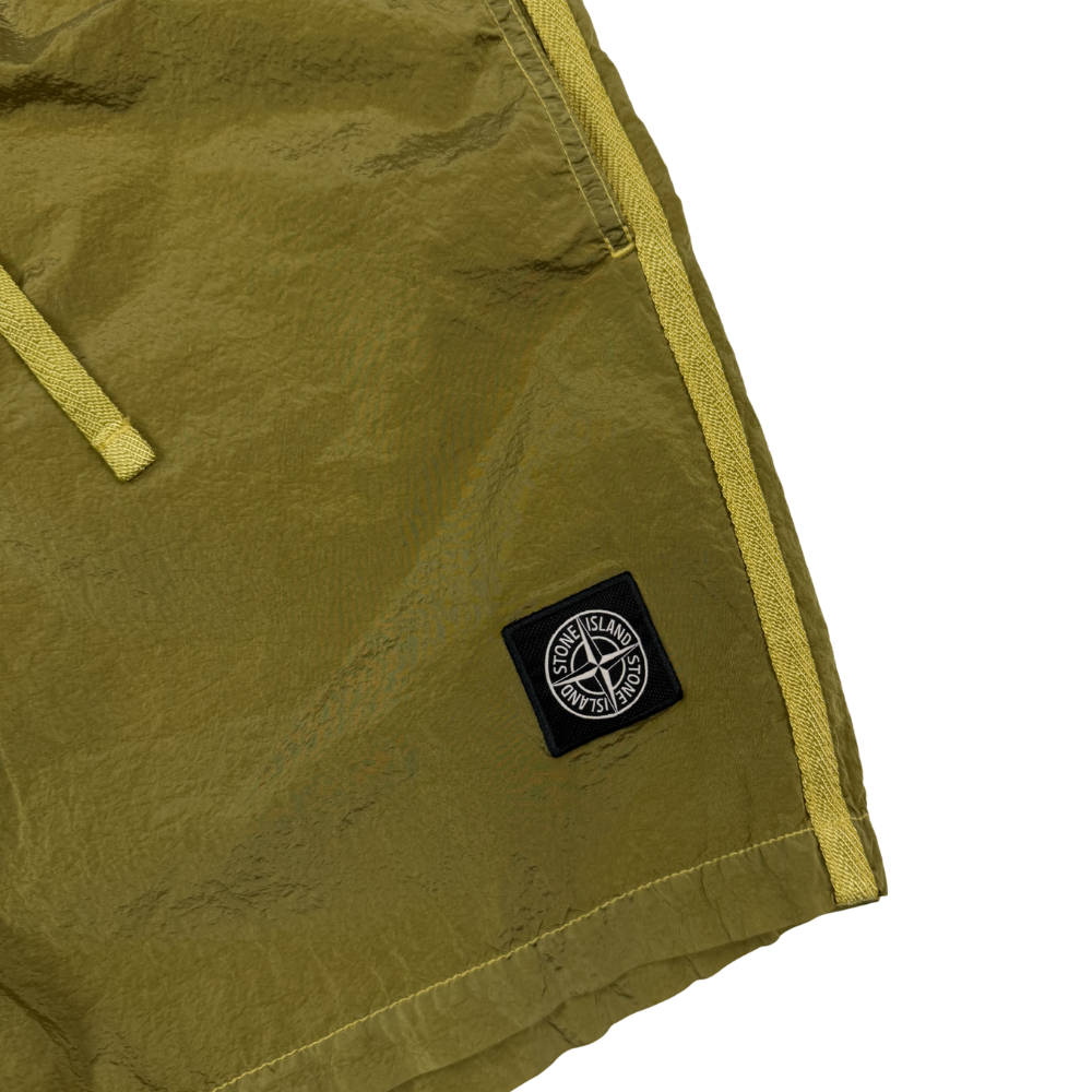 Bañador Stone Island Mostaza nylon metal - talla 2XL