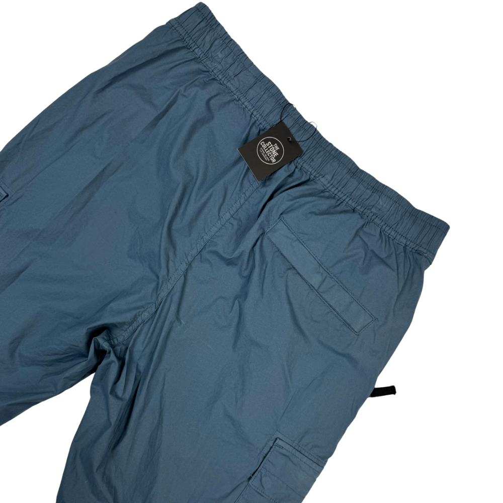 Pantalón Cargo Stone Island Type Re-T Azul - talla W/31
