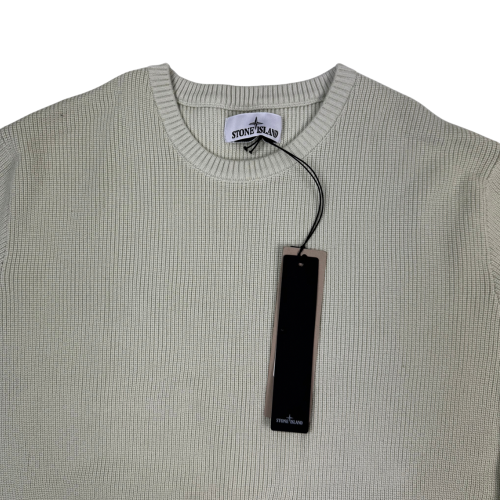 Jersey Stone Island cuello redondo lima claro - talla XL/2XL