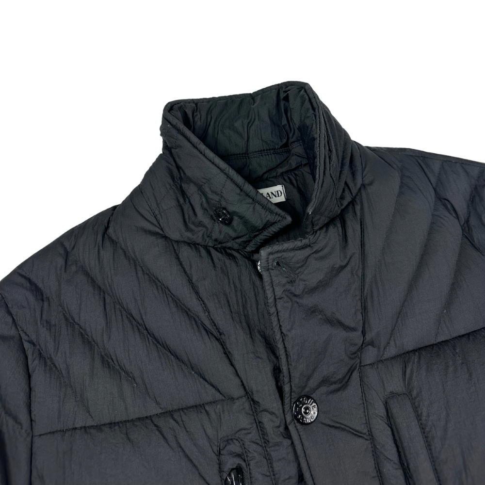 ABRIGO PLUMAS OPAQUE NYLON TELA STONE ISLAND - talla M