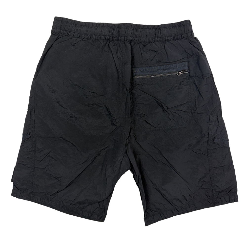 Pantalón Cargo Corto Stone Island Negro nylon metal - talla W/30 / W/31 / W/33