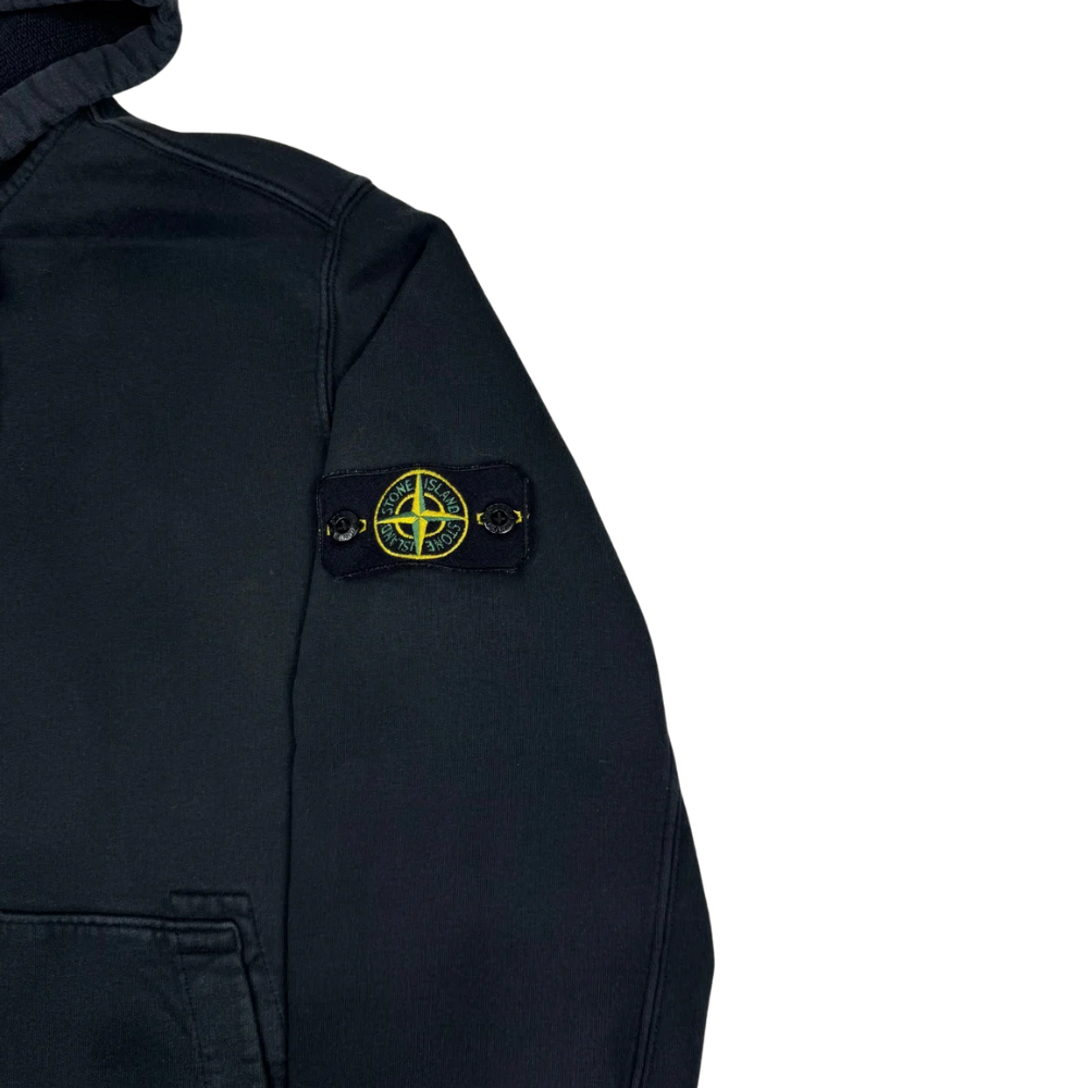 Sudadera con capucha y cremallera Stone Island negro - talla L