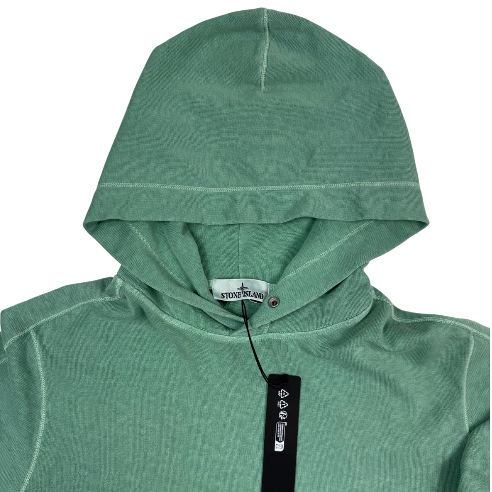 Sudadera con capucha Stone Island verde agua - talla L/XL