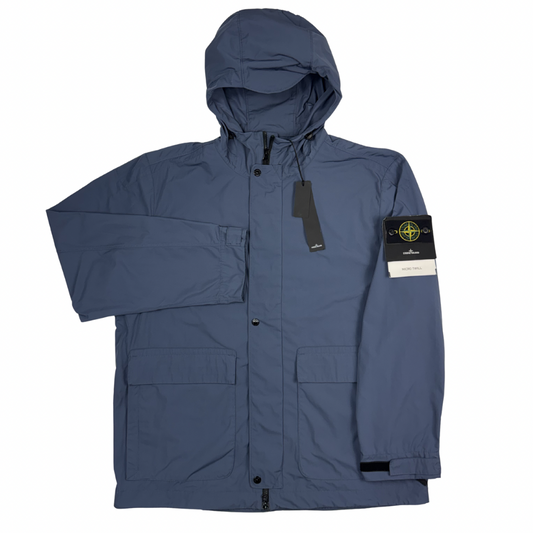 Chaqueta Stone Island Micro Twill azul - talla 2XL