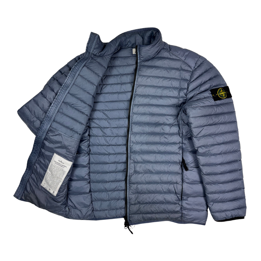 Chaqueta Stone Island Loom Woven Chambers R-Nylon Down-TC Azul - talla L