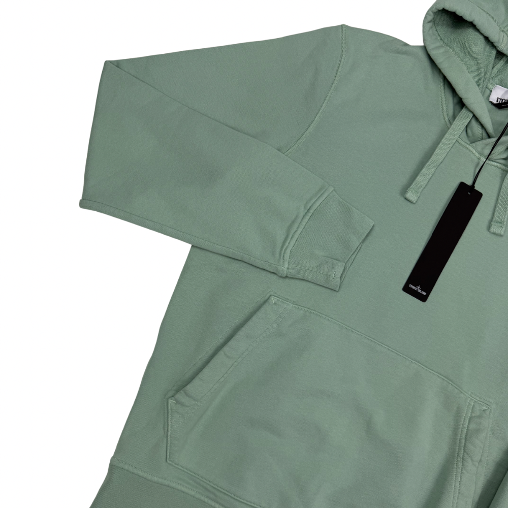 Sudadera Con Capucha Stone Island Verde Agua - talla M / L / XL