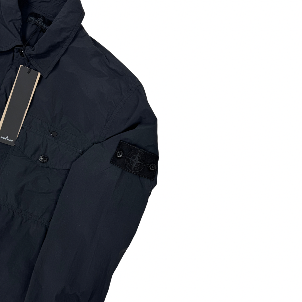 Sobrecamisa Stone Island Ghost con botones negro - talla M