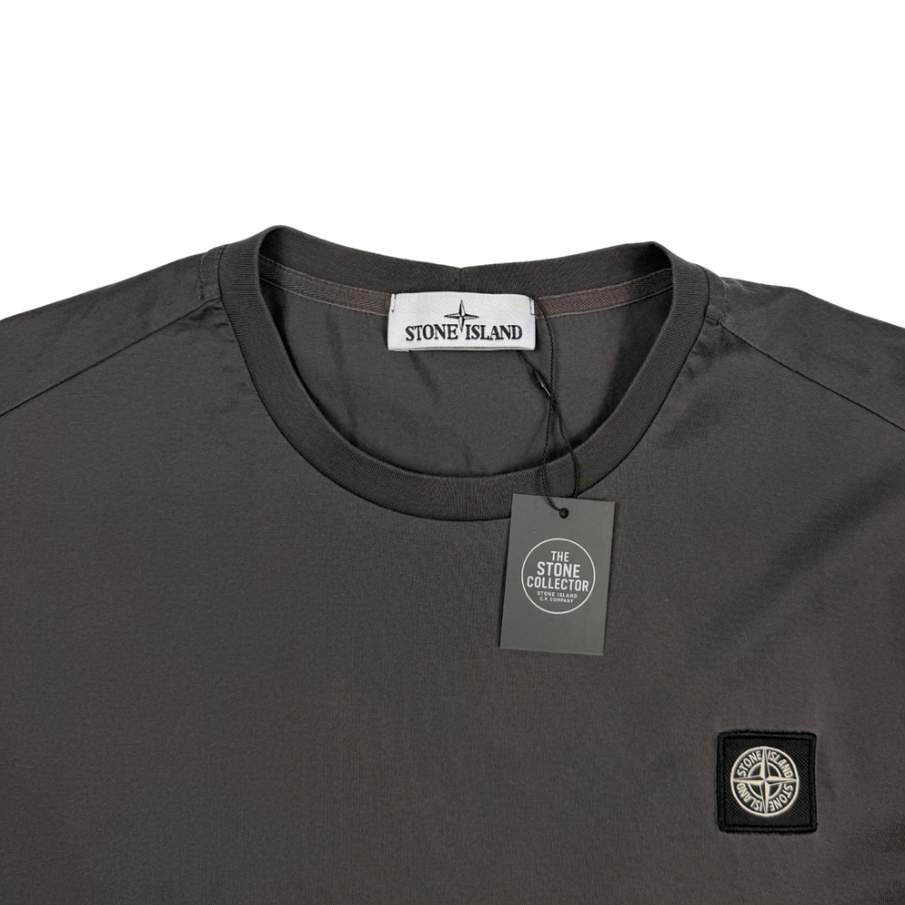 Camiseta Stone Island Gris manga corta - talla L