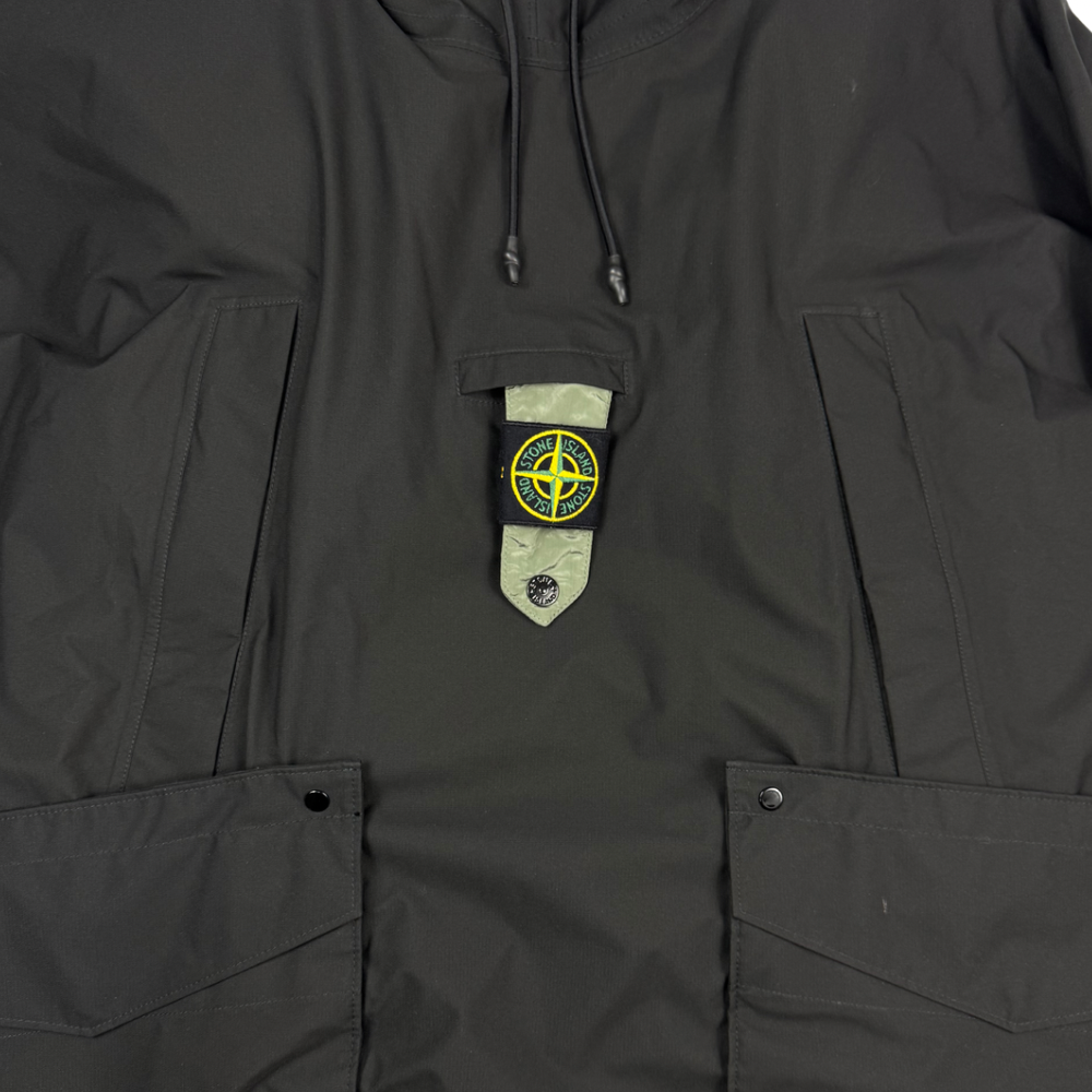 Anorak Stone Island Ripstop Gore-Tex With Paclite Product Technology Negro - talla XL