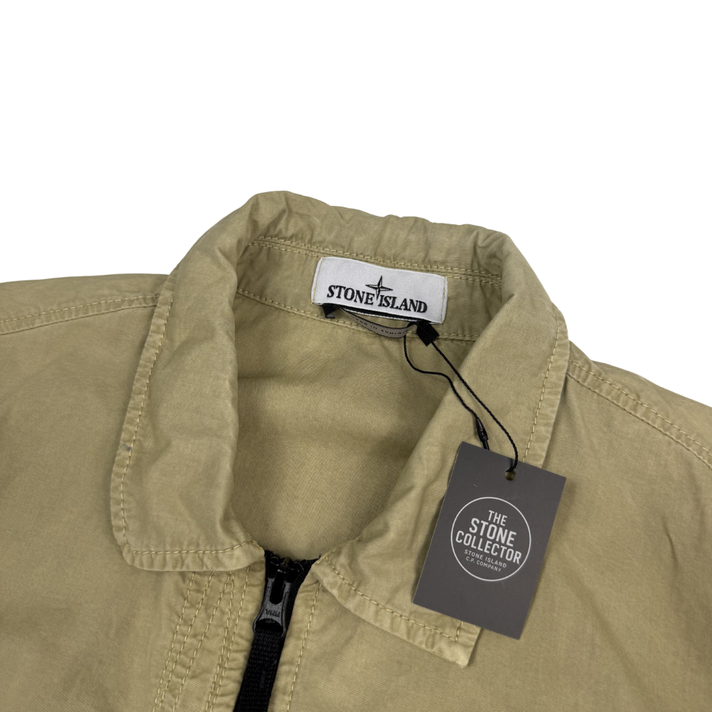 Sobrecamisa Stone Island Beige - talla XL