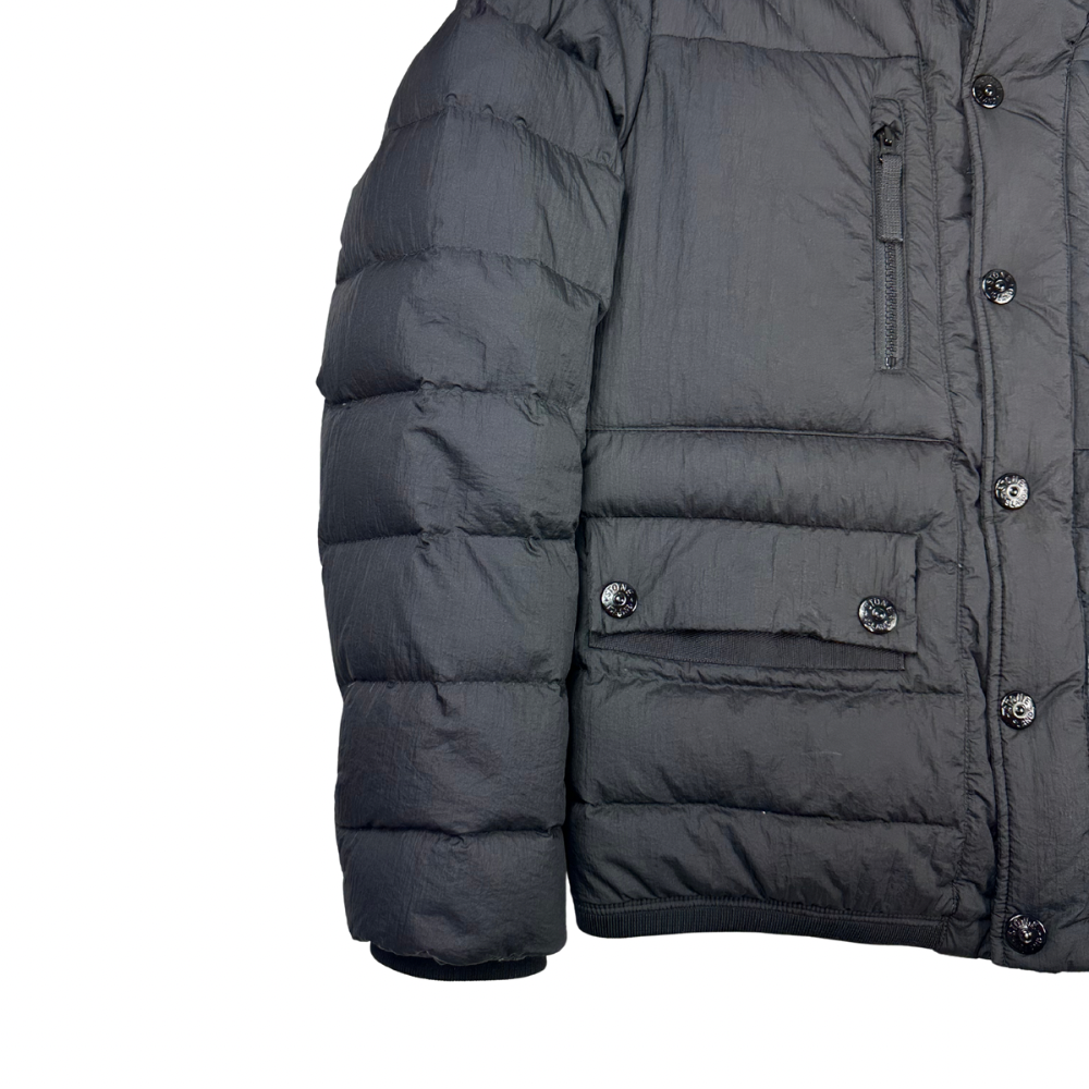 ABRIGO PLUMAS OPAQUE NYLON TELA STONE ISLAND - talla M