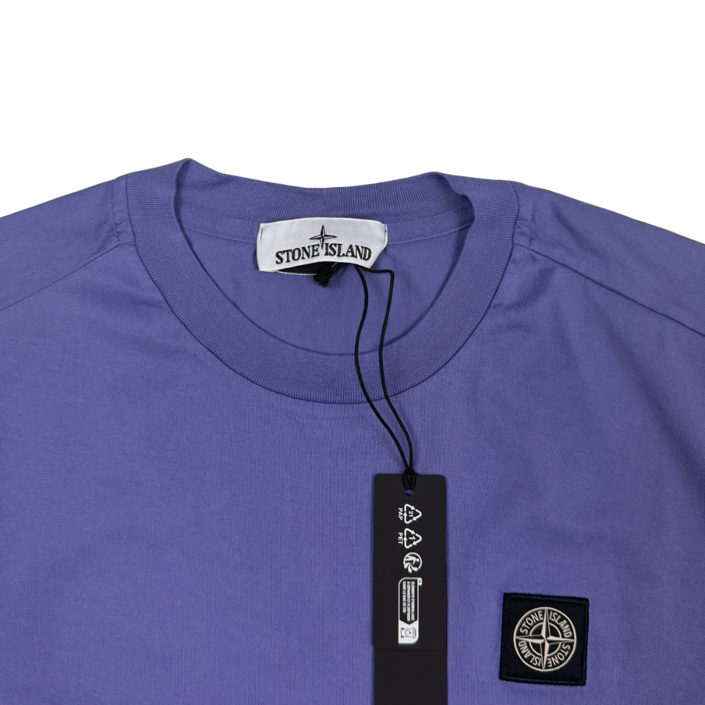 Camiseta Stone Island Morado manga corta - talla S / M